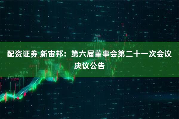 配资证券 新宙邦：第六届董事会第二十一次会议决议公告